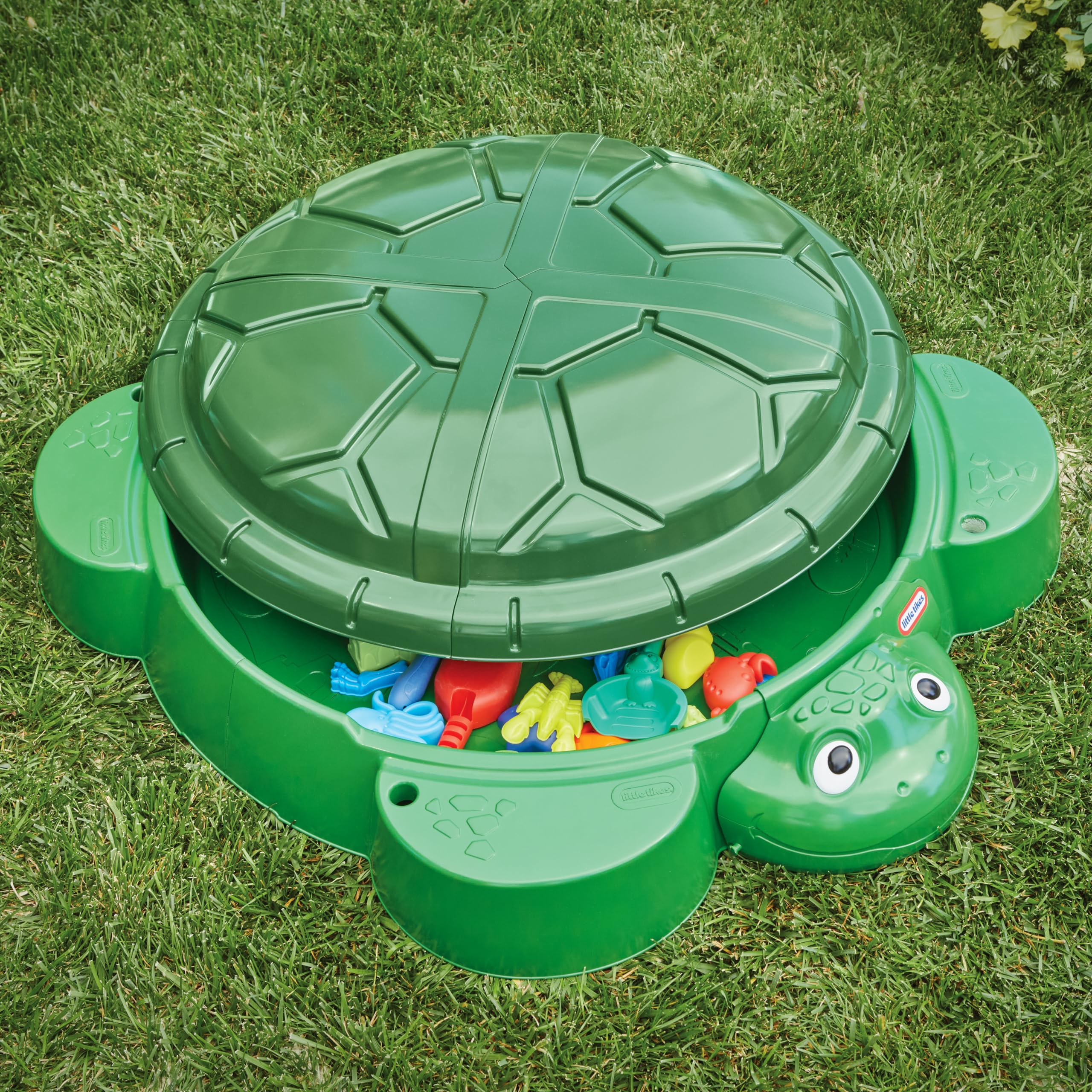 Little Tikes Turtle Sandbox, for Boys and Girls Ages 1-6 Years