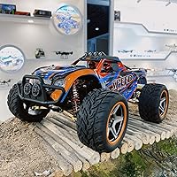 WLtoys High-Speed RC Car 104009 RC CAR Brushed Motor 1/10 Remote Control Off-Road RC Drift Car Radio Toys 45KM/H High Speed Monster Racing Car (104009 3 * 1500)