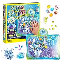 Creativity for Kids Super Squish Fidget Bag: Outer Space - DIY Craft Kits for Boys and Girls, Sensory Toys for Ages 6-8+, Galaxy Slime Space Toys and Gifts for Kids