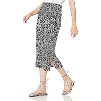 Amazon Essentials Women's Pull-On Knit Midi Skirt (Available in Plus Size)