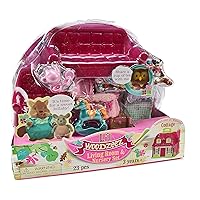 Lil Woodzeez Living Room & Nursery Set - Can Be Used with All Families & Environments - Ages 3+