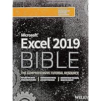 Excel 2019 Bible Excel 2019 Bible Paperback Kindle