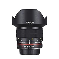 Rokinon 14mm f/2.8 IF ED UMC Ultra Wide Angle Fixed Lens w/ Built-in AE Chip for Nikon
