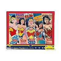 DC Wonder Woman Puzzle (1000 Piece Jigsaw Puzzle) - Officially Licensed DC Comics Merchandise & Collectibles - Glare Free - Precision Fit - 20 x 28 Inches
