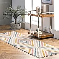 nuLOOM Neveah Contemporary Chevron Runner Rug, 2' 8