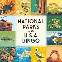 Kaddo National Parks of The USA Bingo: A Bingo Game for Explorers