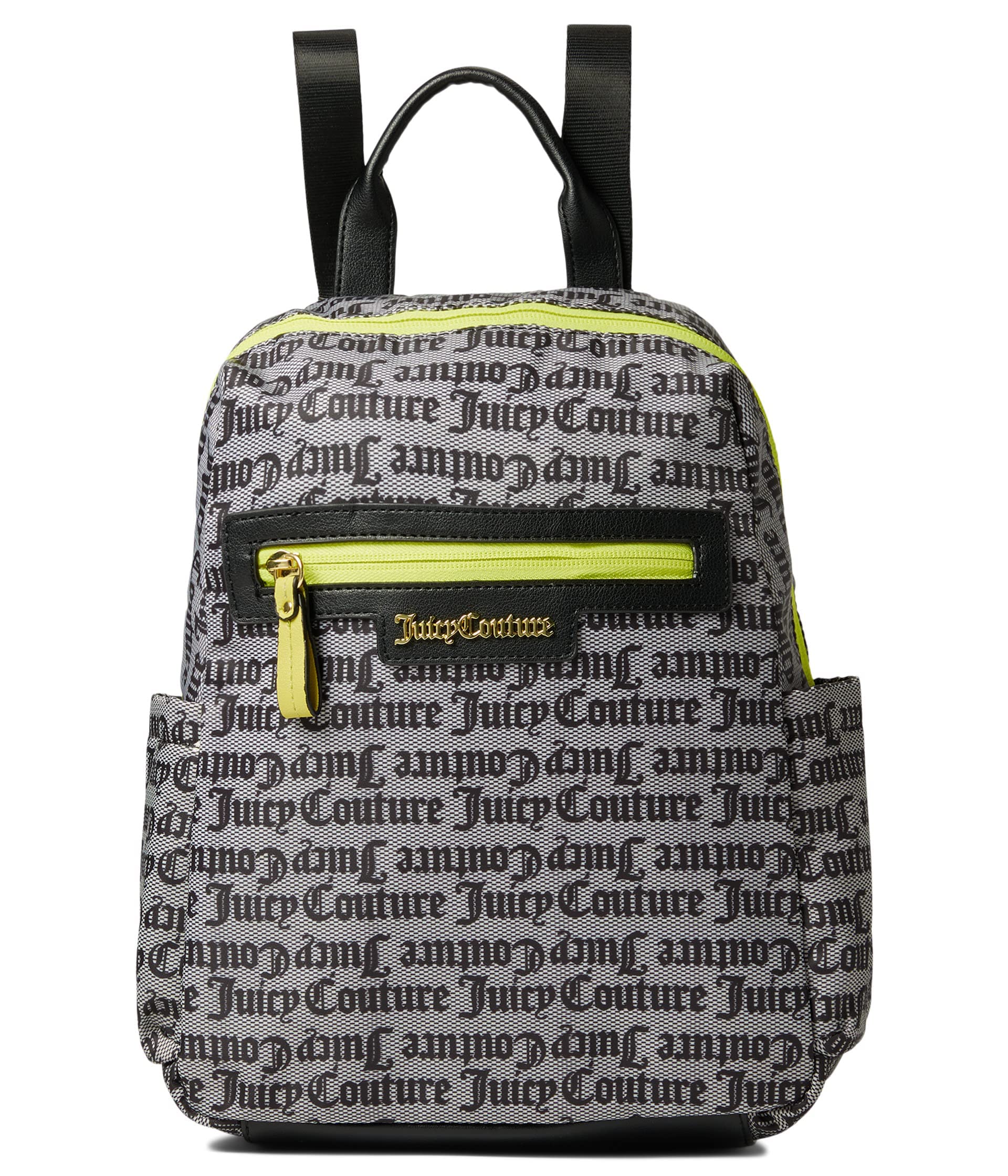 Juicy Couture Lollipop Large Backpack Gothic Printed Status Black/Beige One Size