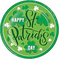 Creative Converting Happy St. Patrick's Day Paper Plates, 9