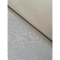 Needlepoint Blank Canvas Twist Interlock Orange-Line 10/12/13/14/18-Mesh Size 36 X 40 inches (10 mesh)