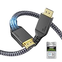 Maxonar HDMI 2.1 Cable 15FT, [Certified] Ultra High Speed Long HDMI Cables, 8K60 4K120Hz 144Hz 48Gbps HDCP 2.2&2.3 eARC HDR Dolby for Playstation 5/PS5 Xbox Series X Apple TV 4K Roku/Samsung/Sony TV