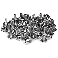 StarTech.com PC Mounting Computer Screws M3 x 1/4in Long Standoff - Screw kit - 0.2 in (Pack of 50) - SCREWM3