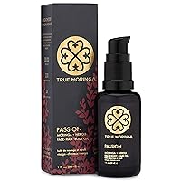 True Moringa Oil for Face, Body & Hair - 100% Pure Cold-Pressed Oil - Unrefined, Anti-aging, Reduce Wrinkles, Brightening Skin Tone, Minimize Age Spots - Vegan & Non-GMO (Neroli, 30 ml)