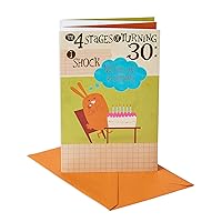 American Greetings Funny 30th Birthday Card (Four Stages)