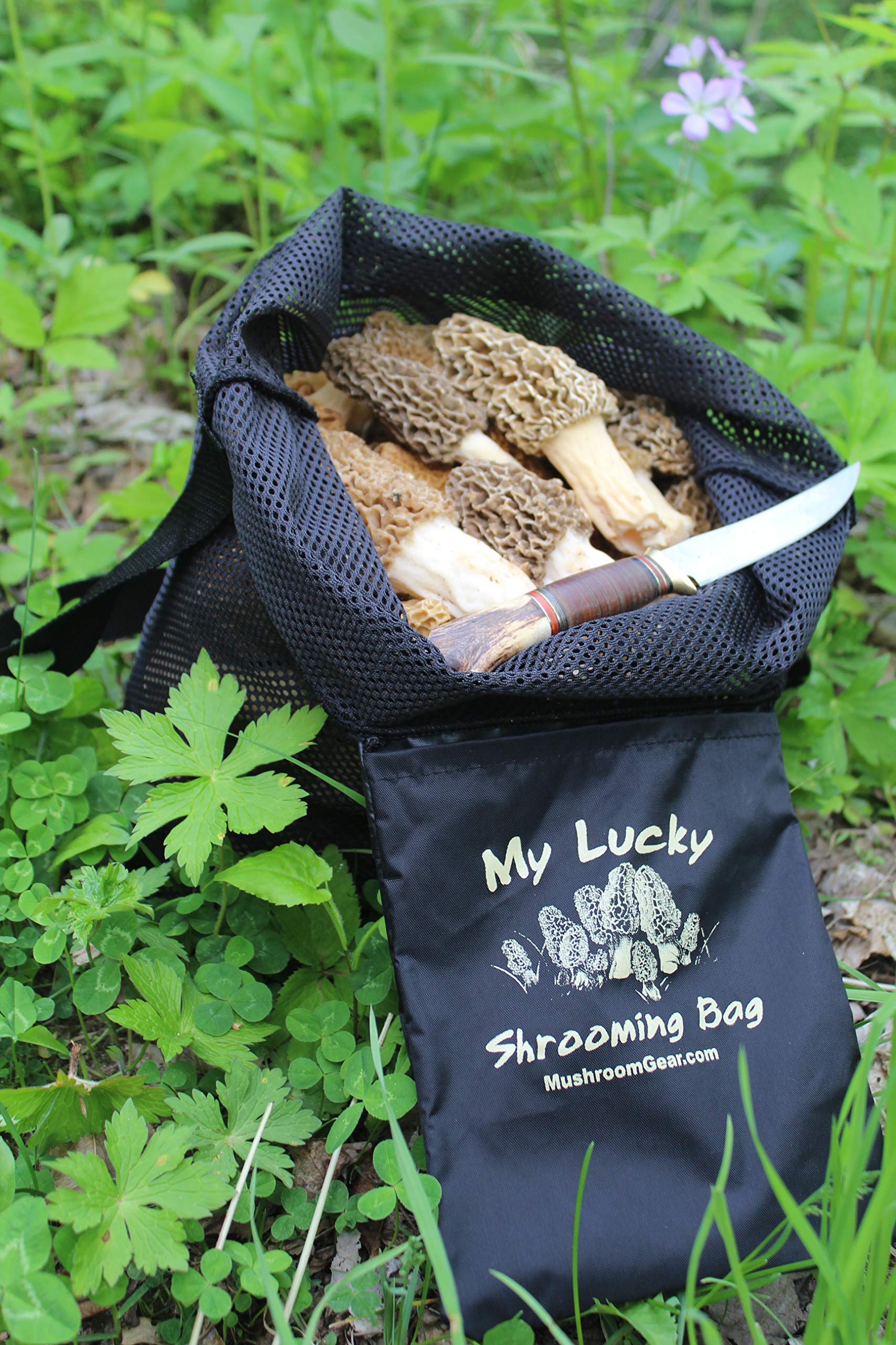 Mushroom Hunting Bag. Made in USA