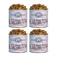 Blue Crab Bay Co. Crab House Nuts, 12-Ounce Packages (Pack of 4)