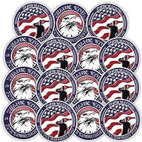 15 Pieces Military Challenge Coins Thank You for Your Service Military Gifts for Men Women for Veterans Day Gifts