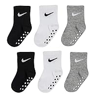 Nike Kids' Toddler Ankle Gripper Socks (3 Pairs)