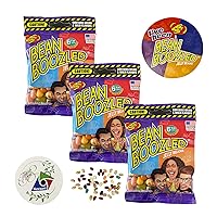 Jelly Belly Bean Boozled 6th Edition 3 Bags, Total 5.7 ounces| One BeanBoozled Sticker | One Thank you Sticker from Nuvaani | Genuine, Straight from the Source