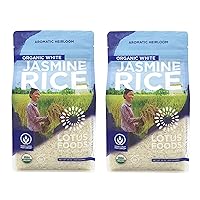 Lotus Foods Organic White Jasmine Rice, 2 Count