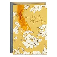 Hallmark Sympathy Card (Thoughts Are With You)