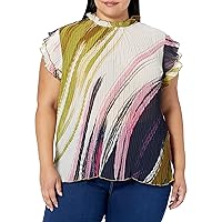 City Chic Women's Apparel Women's City Chic Plus Size Top Colour Wave