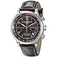 Baume & Mercier Men's BMMOA10043 Capeland Analog Display Swiss Automatic Brown Watch