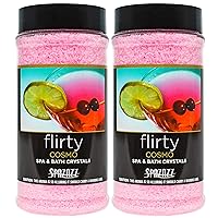 Spazazz Aromatherapy Spa and Bath Crystals- Set The Mood (Cosmo - 2pk)