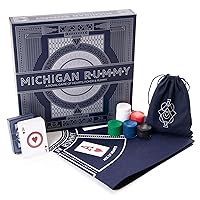 BBG Michigan Rummy Game Set - Great for Up to 9 Players!