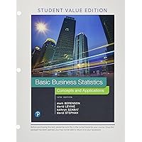 Basic Business Statistics: Concepts and Applications Basic Business Statistics: Concepts and Applications eTextbook Hardcover Loose Leaf