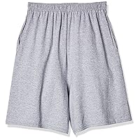 Hanes Boys Jersey Shorts Pack, 2-Pack, Cotton Shorts for Boys with Pockets, Pull-On Shorts