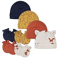 Gerber Baby Girls' Cap and Mitten Sets