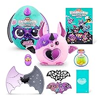 Rainbocorns Monstercorn Surprise Vampire Cat - Surprise Unboxing Soft Toy, Fantasy Monster Gifts for Girls, Imaginary Play with Wearable Accessories