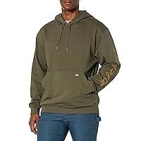 Dickies Men's Water Repellent Logo Sleeve Hoodie