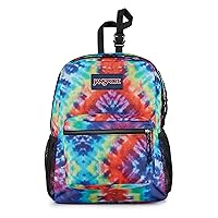 JanSport Central Adaptive Pack Wheelchair And Walker Compatible Backpack, Red/Multi Hippie Days