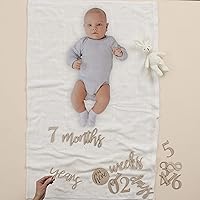 Ginger Ray Wooden Pregnancy & Baby Milestone Signs, 17 Wooden Pieces