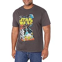 STAR WARS Young Men's Rebel Classic Graphic T-Shirt