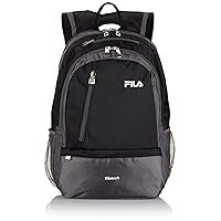 FILA Duel Tablet and Laptop Backpack, Black