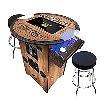 Creative Arcades Full Size Commercial Grade Pub Arcade Machine | 2 Player | 60 Games | 22