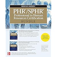 PHR/SPHR Professional in Human Resources Certification Bundle, Second Edition PHR/SPHR Professional in Human Resources Certification Bundle, Second Edition Kindle Product Bundle