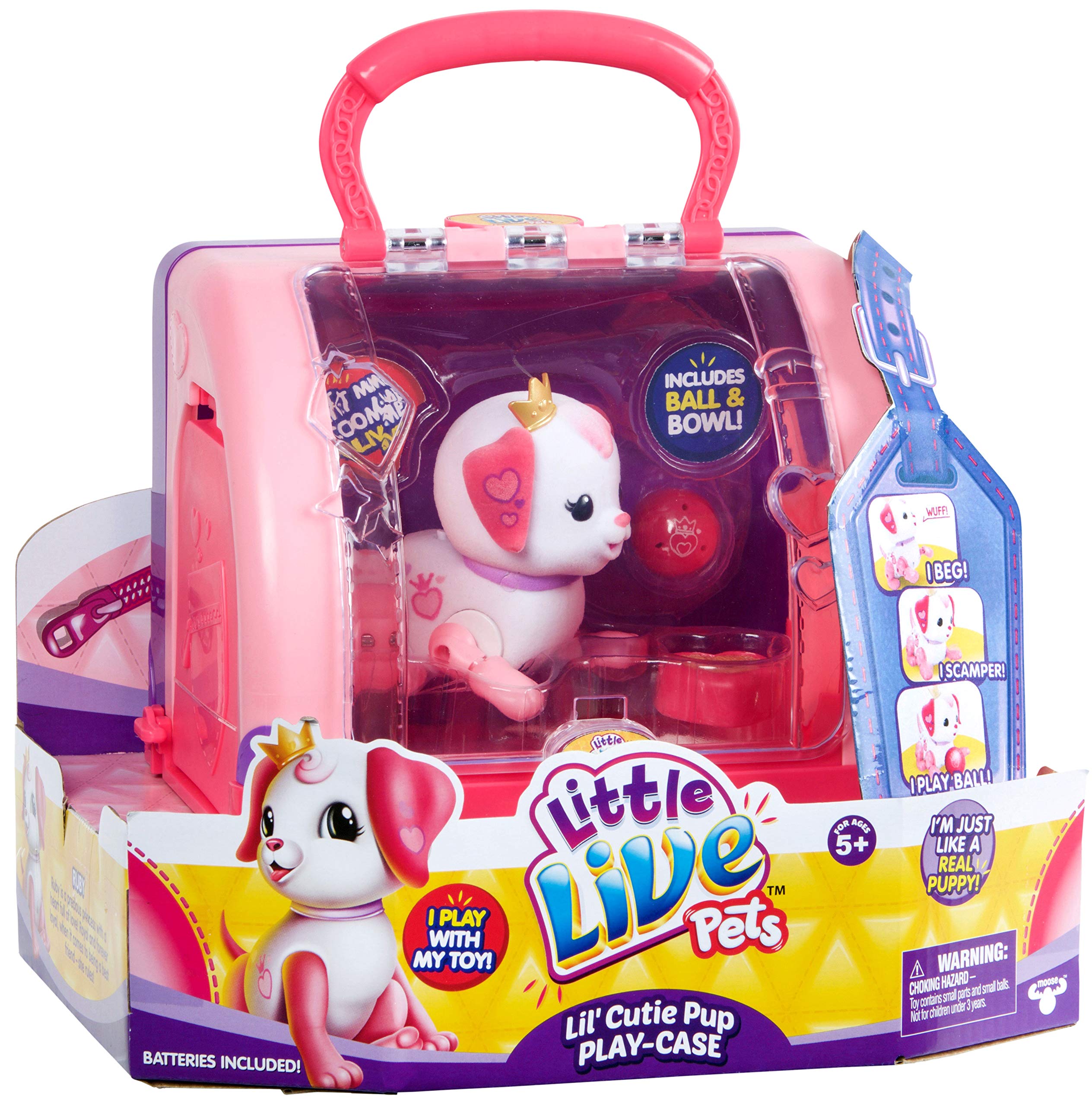 Little Live Pets S1 Cutie Pup Playset - Ruby LLP