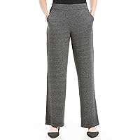 Max Studio Women's Double Knit Easy Leg Trouser