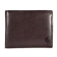 Carhartt Men's Durable Oil Tan Leather Wallets, Available in Multiple Styles