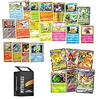 Ultimate -TCG Bundle - Mystery Pack with 100 Cards, 2 Ultra Rare, 5 Rare Cards, 2 Foil Cards, and Free Mythikos Deck Box for Gifts and Collectors