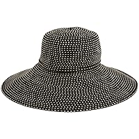 San Diego Women's Ribbon Braid Hat With 5 Inch Brim