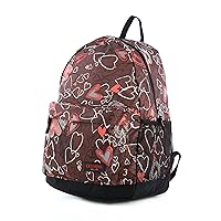 Olympia U.S.A. Bravo 17.5 Backpack, Heart Brown, One Size