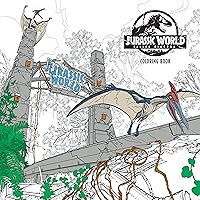 Jurassic World: Fallen Kingdom Adult Coloring Book
