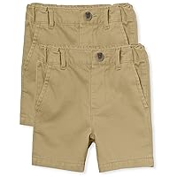 The Children's Place Baby Boys' and Toddler Chino Shorts