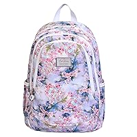 Women Multi Colored Floral Print Backpack, Multicolour, Free Size