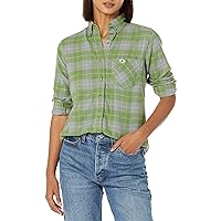 Mossy Oak Women's Petite Flannel, Buffalo Plaid Shirts