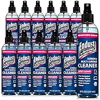 Endust for Electronics Screen Cleaner Spray, Electronic Anti-Static Cleaning Gel and dusting Pump Multi-Surface Spray, for Tablet, Laptop, and Computer Screens, Monitor and Keyboard, 8 oz (097000P12)